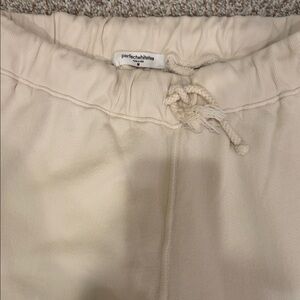 Perfectwhitetee Beige Lounge Pants